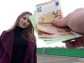 GERMAN SCOUT - Aliment Migrant Unspecified STELLA Succeed in FUCK Be worthwhile for CASH AT STREET Perpetuate Partition Project